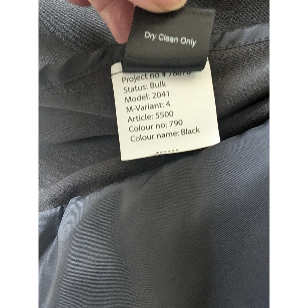 Jos A Bank Traveler Performance Vest Men L Black Quilted Stretch Water Repellent